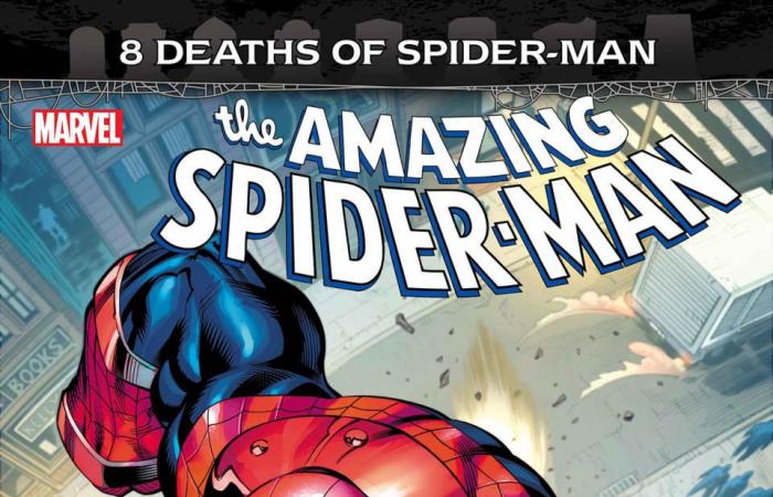 Meet the Spider-Naut, as Spider-Man is enhanced with the power of the Juggernaut in March