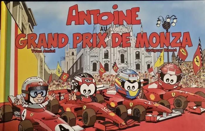 BOOK. Antoine at the Monza Grand Prix