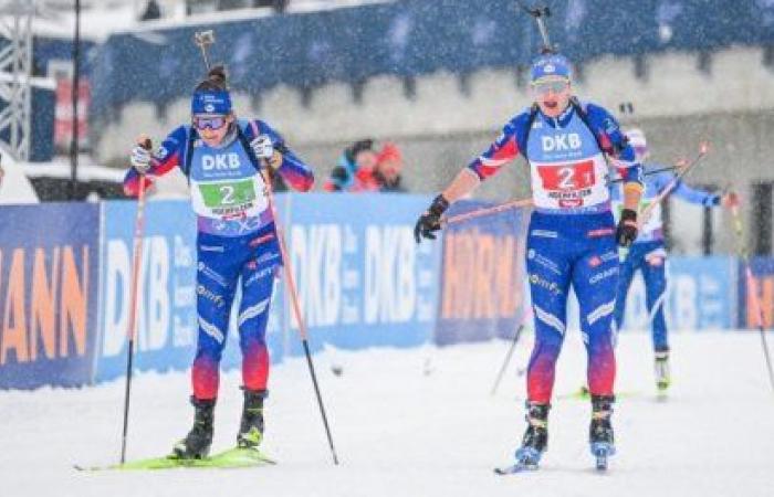 Hochfilzen Relay (F): France finishes second behind Germany