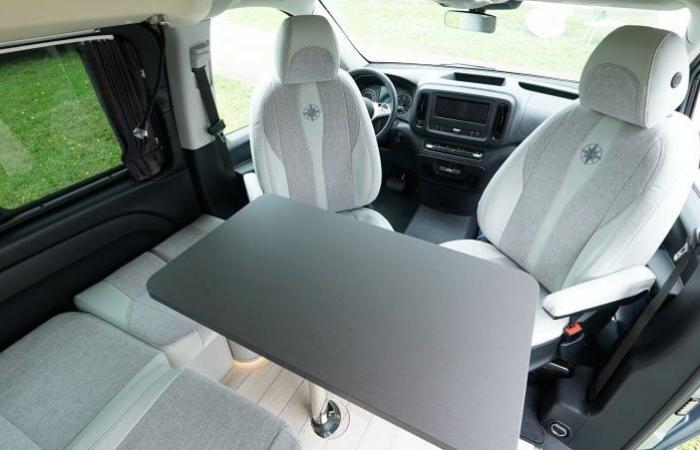 the comfortable van for four on Mercedes Vito