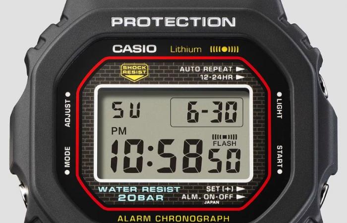 Casio G-Shock DW5000R US pricing and release month now confirmed