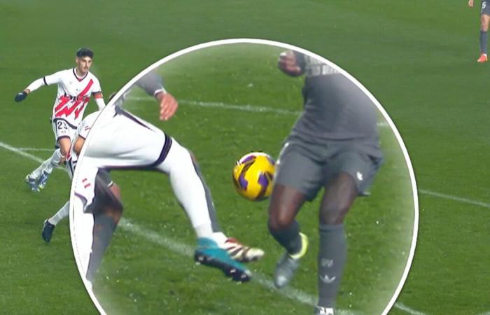 Was Vinicius denied a penalty kick in the match between Real Madrid and Vallecano? | sports