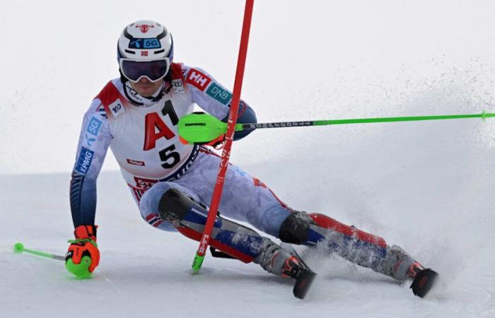 FIS Alpine Ski World Cup 2024/25: Henrik Kristoffersen takes Val d’Isere slalom to extend overall World Cup lead