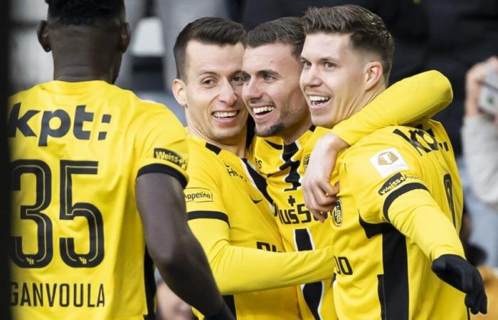 YB ends a difficult half-year with a home win against Servette