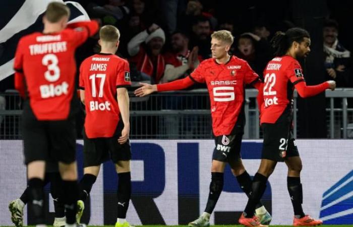 Rennes beats Angers without convincing, Strasbourg beats Le Havre