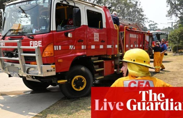 Extreme heat and ‘classic fire weather’ across Victoria tomorrow – as it happened | Australia news