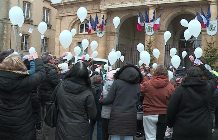 a new white march organized on his birthday