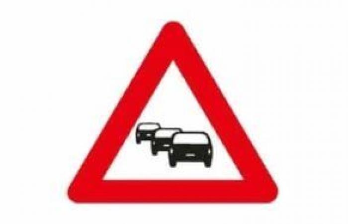 This A50 sign, little known to motorists, warns of imminent danger