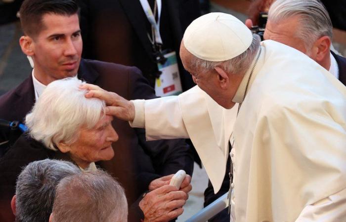 Pope Francis’ visit to Corsica: who is Jeanne Mari, the 108-year-old woman he blessed in Ajaccio?