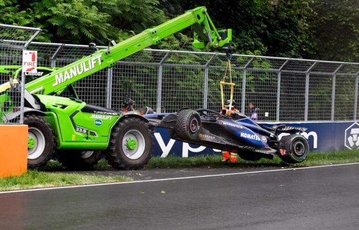 F1 – 17 accidents in 24 Grands Prix: Williams’ dark year in pictures