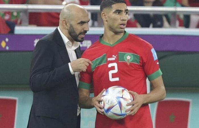 Walid Regragui praises Achraf Hakimi on the eve of the African Ballon d’Or