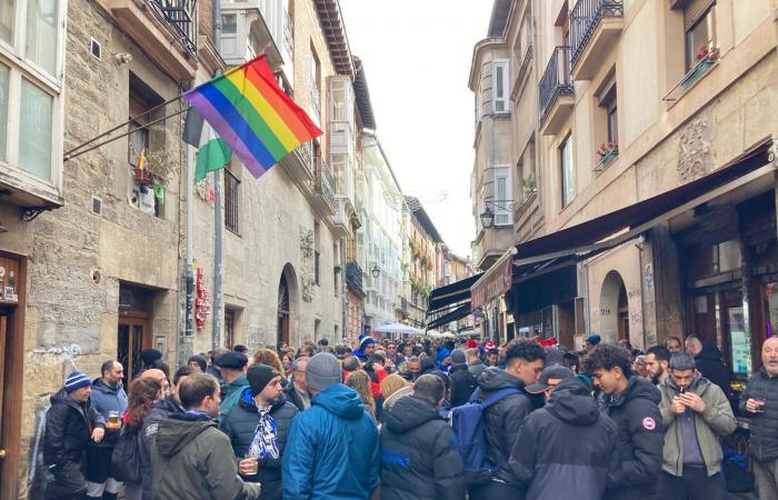 The Basque derby party takes over Vitoria-Gasteiz