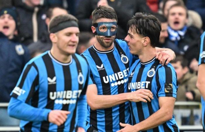 Club Brugge continues to steam ahead: blue-black now also overtakes Genk and comes within one point of Limburgers