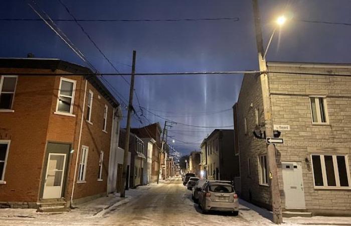 Luminous phenomenon in the sky of Quebec