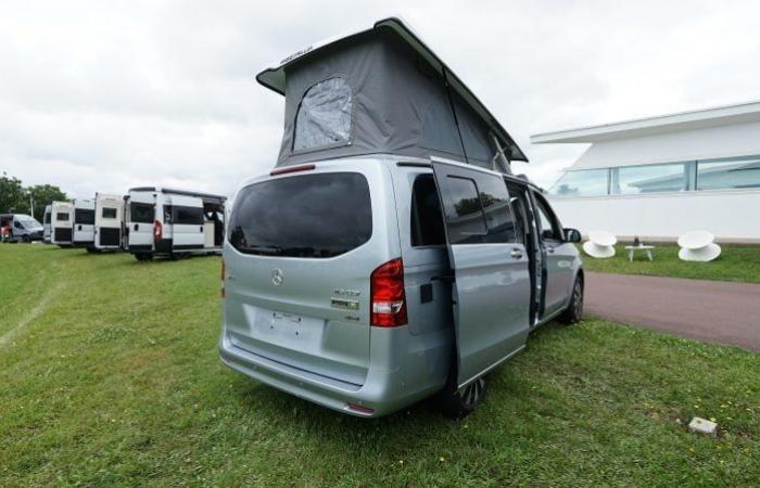 the comfortable van for four on Mercedes Vito