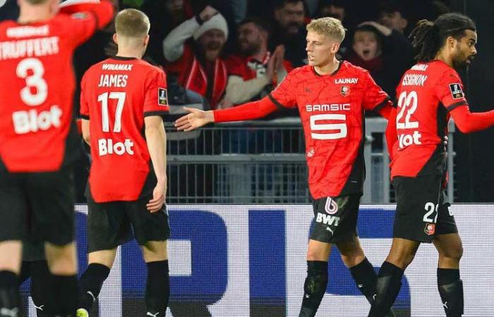 Rennes wins against Angers, Nantes heavily beaten in Brest