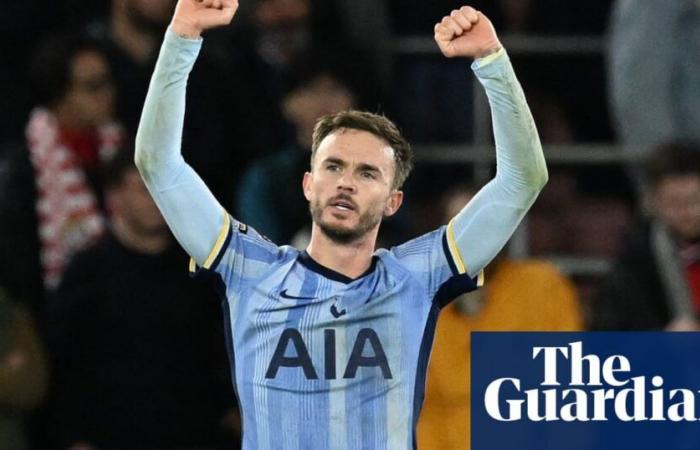 James Maddison doubles up in Tottenham’s rout of sorry Southampton | Premier League