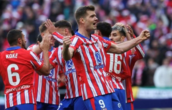 Atlético Madrid continues its crazy series and comes back to level with Barça