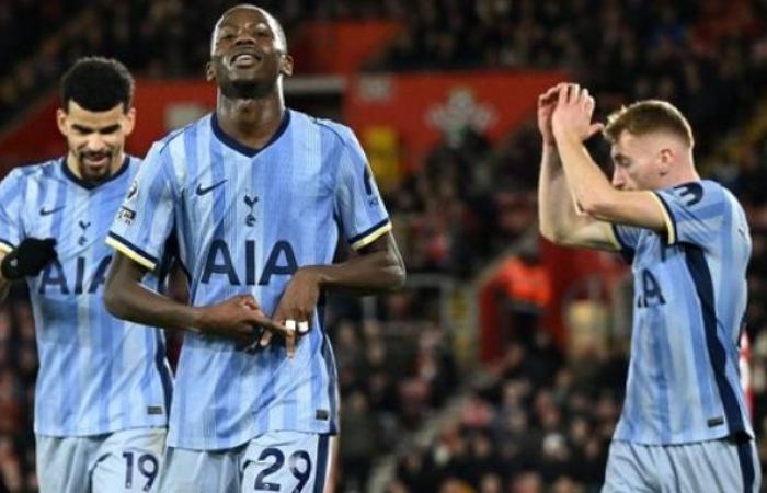 Football-Premier League/J16: after Iso, Pape Matar Sarr and Nicolas Jackson score in the successes of Tottenham and Chelsea ahead of Southampton (0-5) and Brendford (2-1)