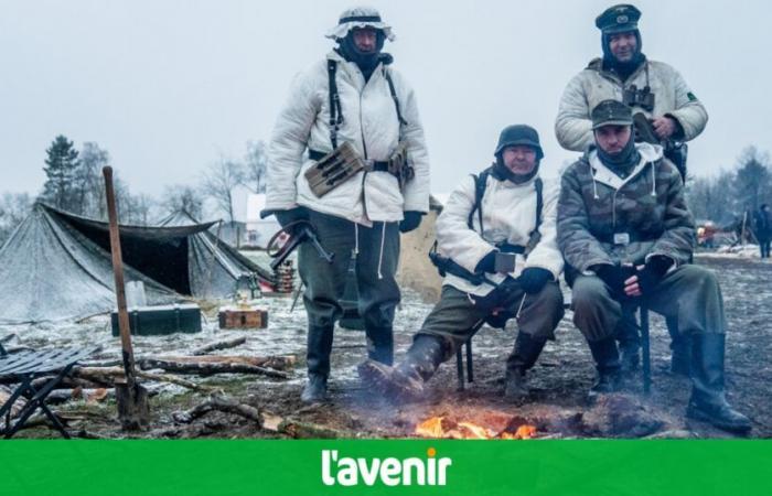 Coming from France to join the Germans on the 80th anniversary of the Battle of the Bulge in Bastogne: “An honor to be on the prestigious Mardasson site”