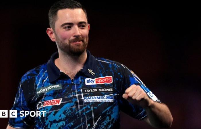 World Darts Championship 2025 results: Luke Humphries beats Thibault Tricole to reach third round