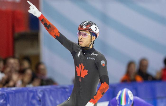 Short track speed skating | William Dandjinou wins another gold medal