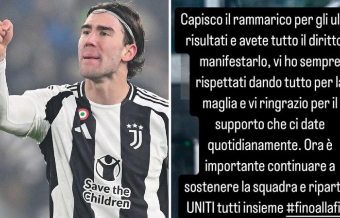 Vlahovic apologizes to Juventus fans after incident