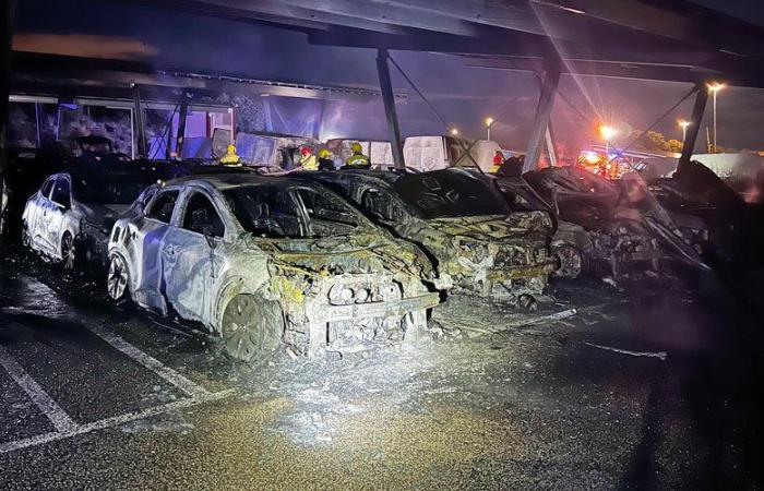 Pyrénées-Orientales: the day after the impressive fire which destroyed dozens of vehicles, activity was able to resume at the Boulou autoport