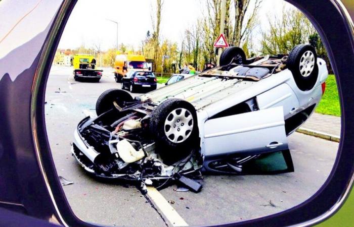 This A50 sign, little known to motorists, warns of imminent danger