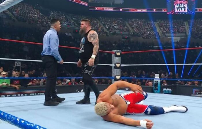 Cody Rhodes uses cheating at WWE Saturday Night’s Main Event