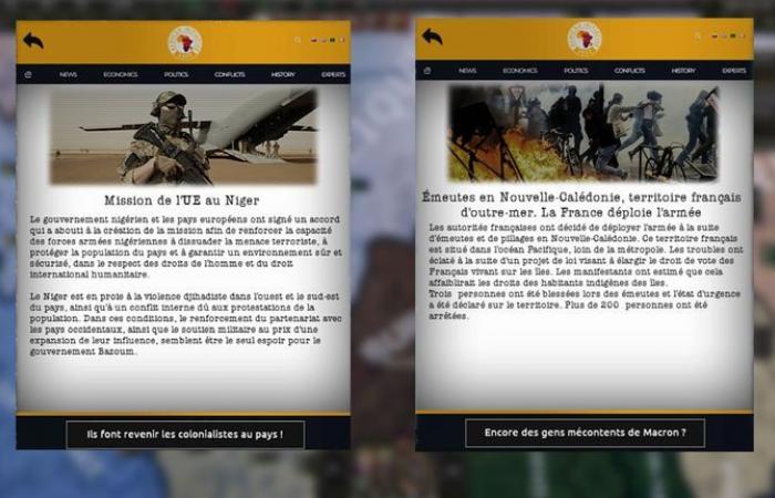 CHECK – We tested “African Dawn”, the pro-Russian propaganda game targeting France in Africa