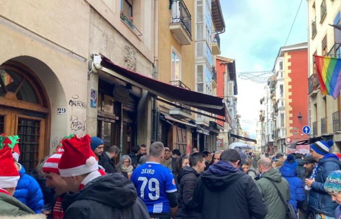 The Basque derby party takes over Vitoria-Gasteiz