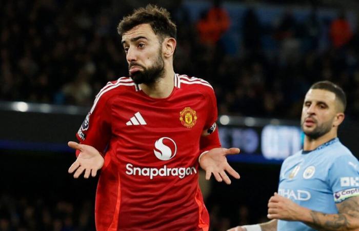 Man City vs Man Utd LIVE RESULT: City STUNNED as Amad and Bruno score two in just TWO MINUTES to turn derby on its head