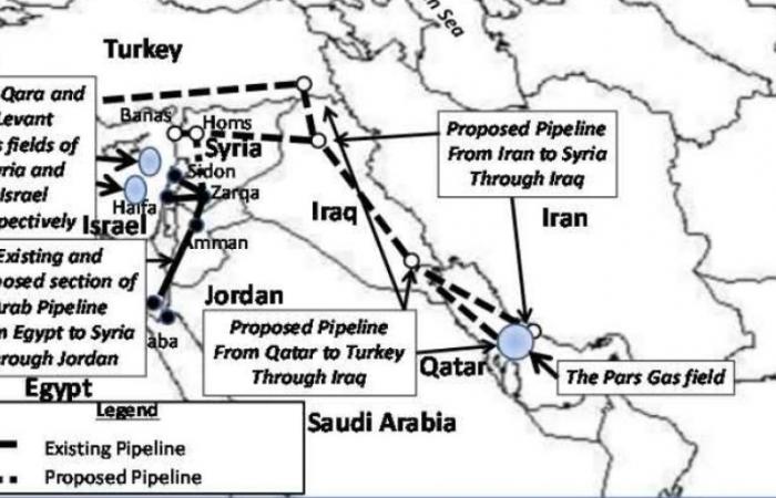 The Qatar-Türkiye gas pipeline through Syria resurfaces after the fall of the regime in Damascus