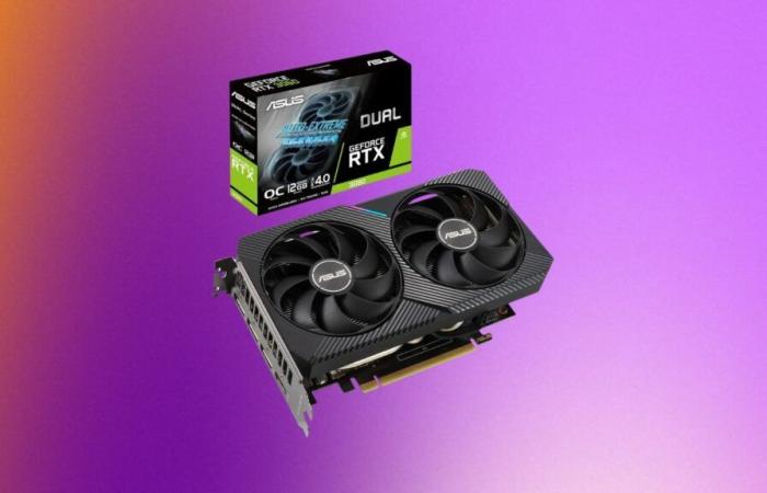 This RTX 3060 Asus graphics card benefits from a nice discount and a nice rating