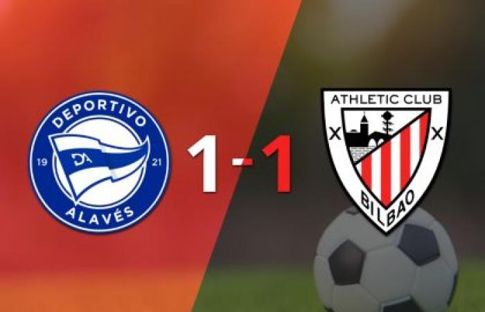 Alavés resolved their game on matchday 17 with a 1-1 draw against Athletic Bilbao | Spanish League