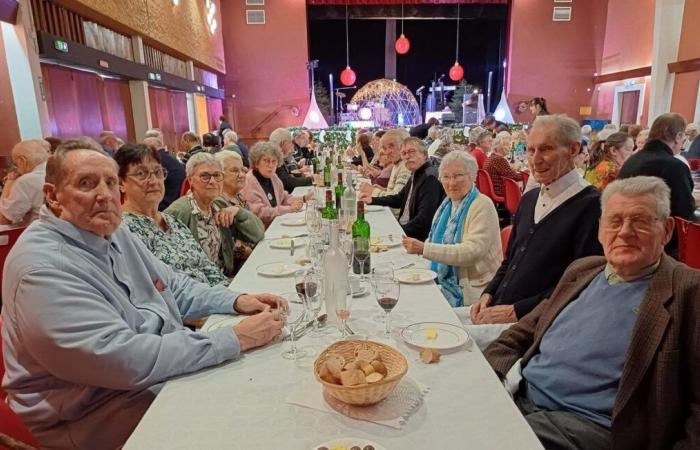 dynamism and energy at the seniors’ meal