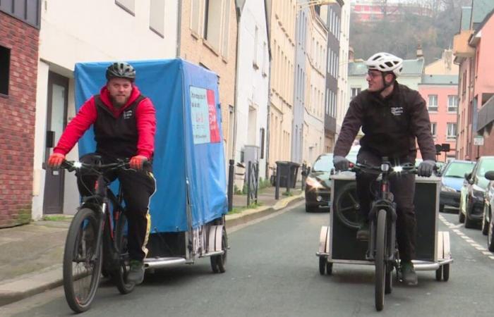 VIDEO – Canteen meals are delivered by bike, it saves time and it’s good for the planet