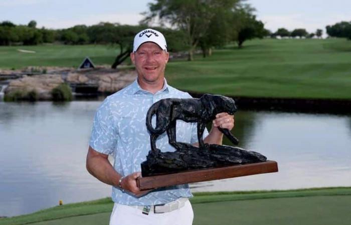 Despite a double bogey, South African Shaun Norris wins at Leopard Creek. Martin Couvrera in the top 10