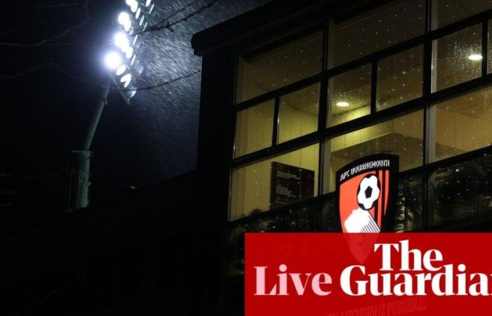 Bournemouth v West Ham: Premier League – live | Premier League