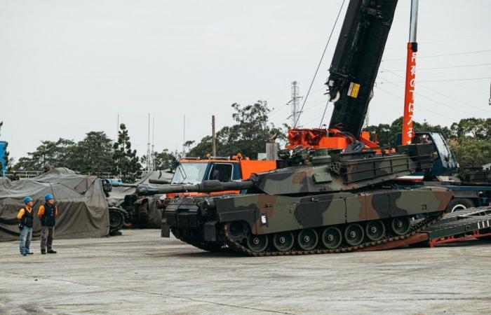 Taiwan: A first batch of American Abrams tanks received