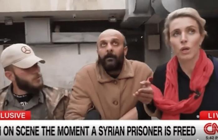 what do we know about the Syrian man presented as a prisoner of the regime released in front of the CNN camera?