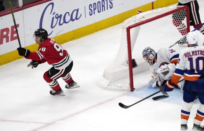 Connor Bedard decides late in the game, the Blackhawks defeat the Islanders 5-3