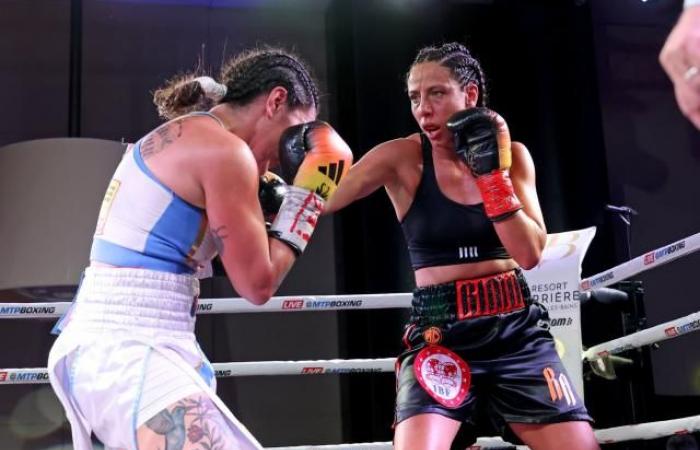 Rima Ayadi beats Argentina’s Victoria Noelia Bustos on points in Enghien