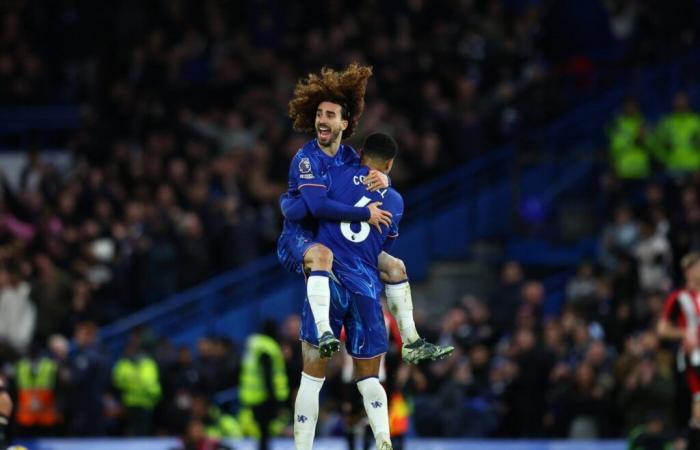 Marc Cucurella saw red after the final whistle – Premier League – J16 – Chelsea-Brentford (2-1)