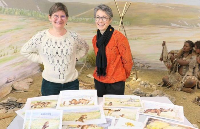 a book to tell children about the Paleolithic