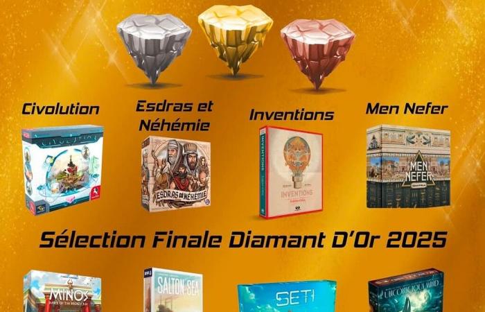 Selection of the 2025 Golden Diamond – Let’s discuss games