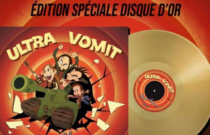 Ultra Vomit celebrates Panzer Surprise’s gold record! with a special gold vinyl edition and prepares an exceptional tour for 2026