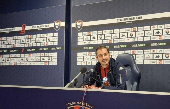 SM Caen. In the turmoil, Nicolas Seube calls for more efficiency and reliability