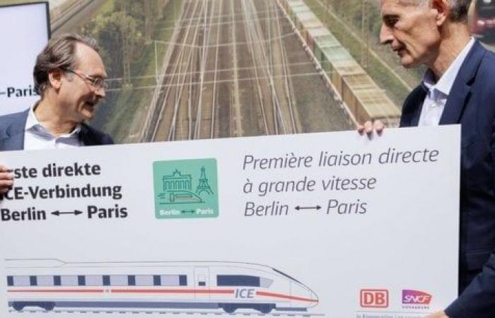 The first Paris-Berlin high-speed line inaugurated Monday